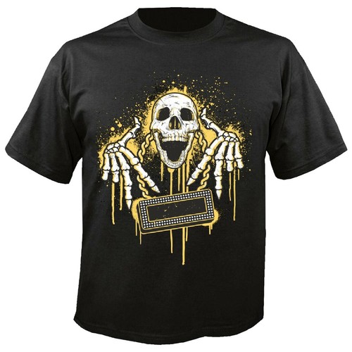 Shirt biker skull - t-shirt,