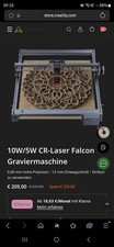 Creality CR-Laser Falcon 5W Graviermaschine mit abdeckung 