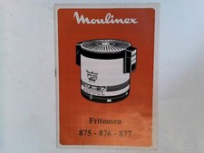 Moulinex Friteusen 875 - 876 -