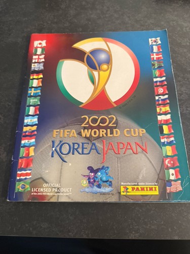 Panini fifa 2002 album - panini,