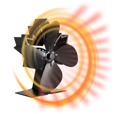 Stromloser Kaminventilator