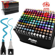 168 Farben Alkoholmarker Set