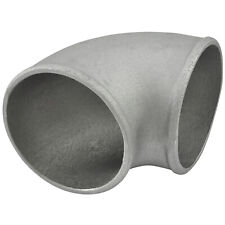4" / 102mm Ø Aluminium Rohr Bogen 90° Ladeluft Turbo Schlauch Verbinder Alu Guss