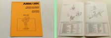 Ammann Duomat DVS-52E Betriebsanleitung Ersatzteilliste instruction parts list