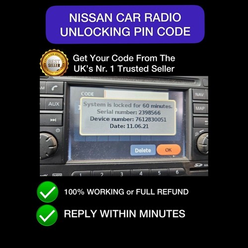 Nissan radio pin - radio,