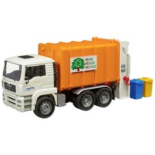 bruder  MAN TGA Hecklader Müll-LKW Fertigmodell Baufahrzeug Modell