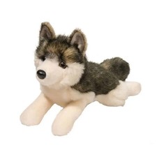 Kuscheltier Wolf liegend