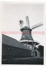 H578 Foto Wilhelmshaven 1937 alte Windmühle im Holländer-Stil windmill mill