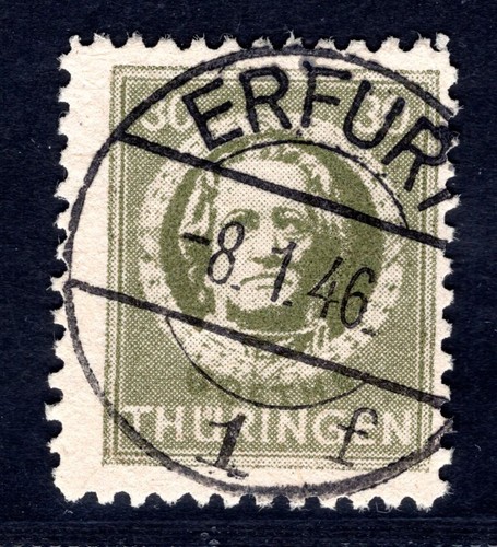Sbz 1945 99az1 gestempelt - sbz,