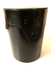 #T0200-Canon D Objektiv Leder Köcher  8,5øx9cm