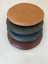 Lederkissen Rundkissen