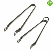 Schutzblech Streben Hollandrad 50 mm Metall für vorne/hinten schwarz 28"