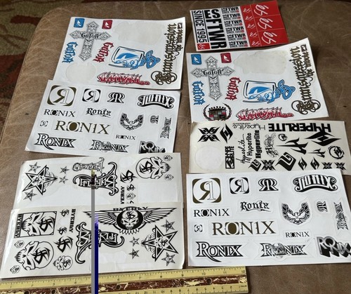 Lot sticker sheets skate - of,