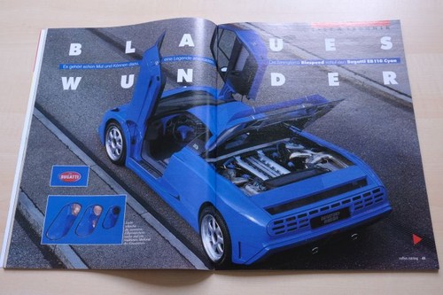 Rallye racing 1994 bugatti - rallye, 04/1994