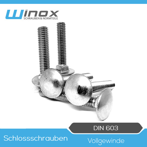 Flachrundschrauben din 603 m5 - din,