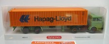 Wiking 1:87 H0, Nr. 523 05 Mercedes 1632 Containersattelzug Hapag Lloyd 40ft OVP