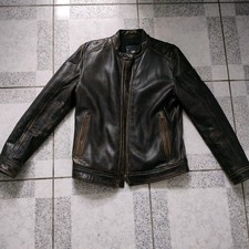 Strellson Lederjacke Cafe Racer Neu Top M