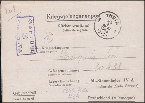 Kriegsgefangenenpost