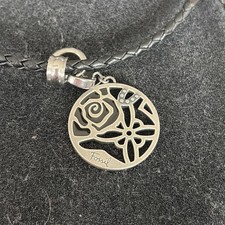 Fossil Halskette mit Medaillon