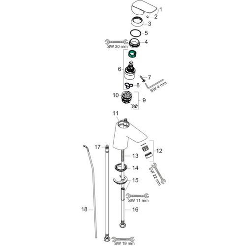 Hansgrohe logis - logis, 70