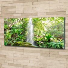 Glas-Bild Wandbilder Druck auf