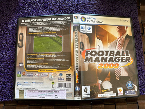 Football manager 2009 dvd - football, pc