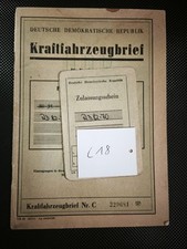 MZ ES 250/2 DDR Kfz Brief