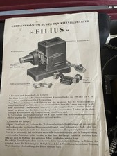 Diaprojektor Filius DDR, 1950er Jahre