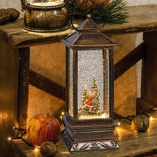 LED Deko Laterne Weihnachten