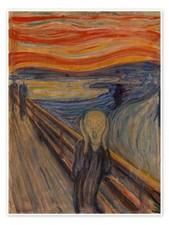 Poster der schrei 1893 - der,