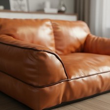 Hundebett lederoptik - hundebett,