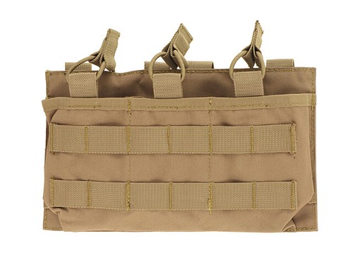 Molle triple mag pouch - pouch, coyote