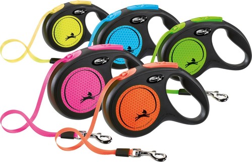 Flexi leine new neon gurt - neon,