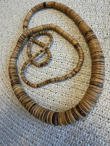 Lange kokosnuss perlenkette - lange,
