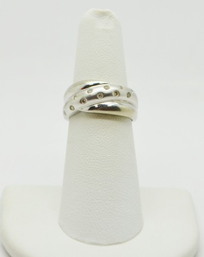 14k weißgold diamant details - weißgold,