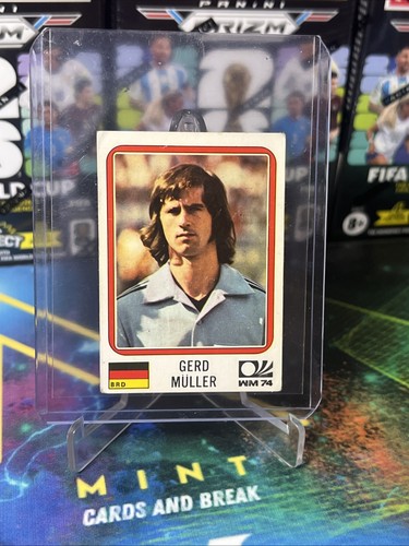 Panini münchen 74 - wc, gerd