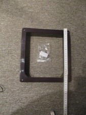  Katzenklappe Rückseite Braun 23,5x25cm wetterfest Ersatzteil