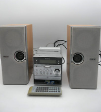 Sony Micro Stereo-Anlange CMT-A50 mit CD, Radio, MC + 2 Lautsprecher / getestet