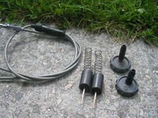 Gasschieber Gasseilzug Vergaserdeckel throttle valves and cable Honda CB 200