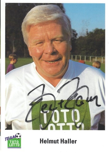 Autogramm helmut haller 2012 - autogramm,