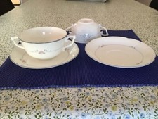 Villeroy & Boch Heinrich Collier  2 x Suppentasse mit Unterteller (je 2teilig)