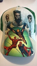 New Era Marvel Heroes Cap Wolverine Spider-Man Daredevil 58 cm Trucker grün