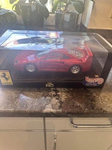 Ferrari f40 modellauto - ferrari, rot