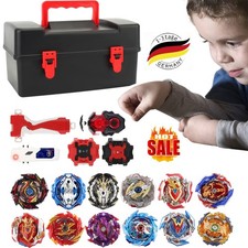12 Kreisel für Beyblade Burst Starter Set！Arena Bayblade Top Mit Launcher +Box！