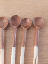 Vintage 4er Set afrikanische