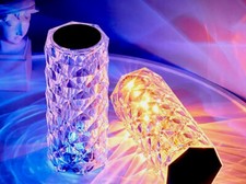LED Kristall Tischlampe