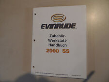 Werkstatthandbuch Evinrude Außenborder Zubehör 1999 2000 Batterie Tank usw.