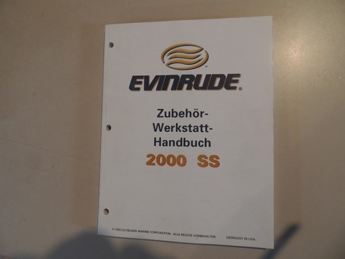 Werkstatthandbuch evinrude - werkstatthandbuch,