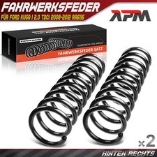 2x Federn Fahrwerksfeder