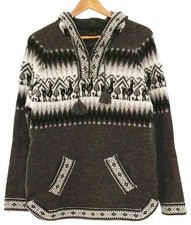 Alpaka Pullover grau